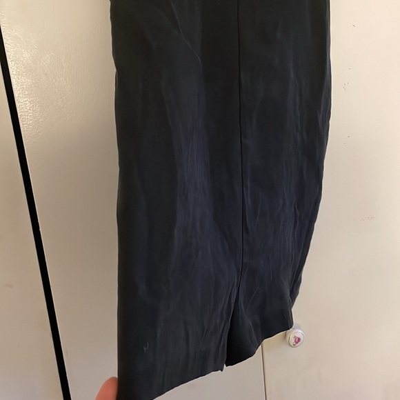 Zara Black Romper with adjustable shoulder straps ties in Size Medium - Picture 4 of 17